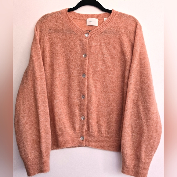 DÔEN Petra Cardigan in Coral XL NEW - Picture 7 of 12